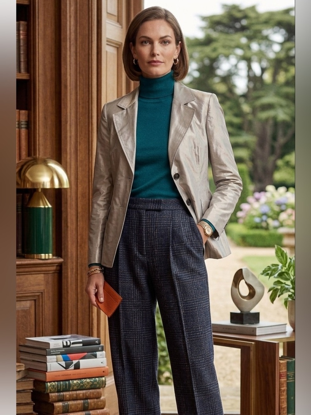 Classiques Entier Atelier lightweight Metallic women's jacket